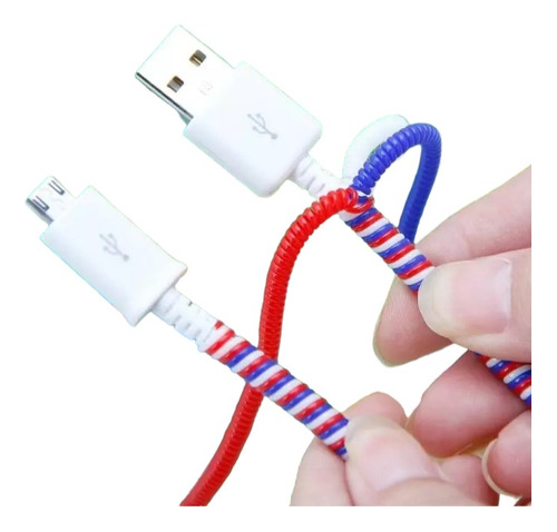 Resorte Para Cable Usb-protector De Cables 