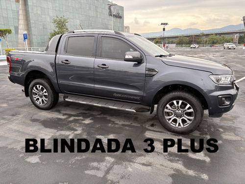 Ford Ranger Wildtrack Turbo 4x4 Blindada Nivel 3 Plus 2021