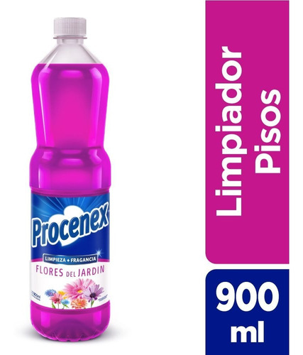 Procenex Limpiador Líquido De Pisos Flores De Jardín 900ml