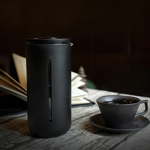 Imagen 8 de 10 de Prensa Francesa Timemore U Press 450ml Minimalista Embolo Te