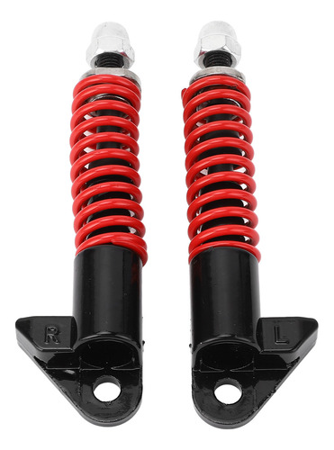 Par De Amortecedores Dirt Pit Bike De 128 Mm Com Frente Fron