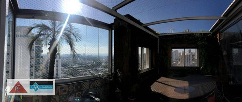 Cobertura Penthouse Com 3 Dormitórios À Venda, 127 M² Por R$ 1.295.000 - Anália Franco - São Paulo/sp - Co0324