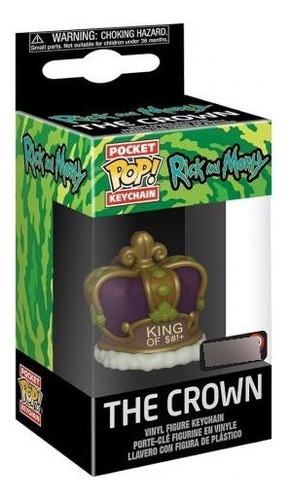 Funko Pop! Keychain Rick And Morty - The Crown (exclusive)