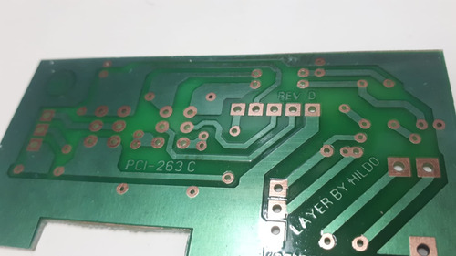 Placa Vu Sens. Afc Receiver Gradiente Model-1560 Pci-263 C