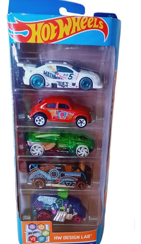 Hot Wheels Paquete De 5 Carros Originales