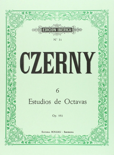 6 Estudios De Octavas Op.553