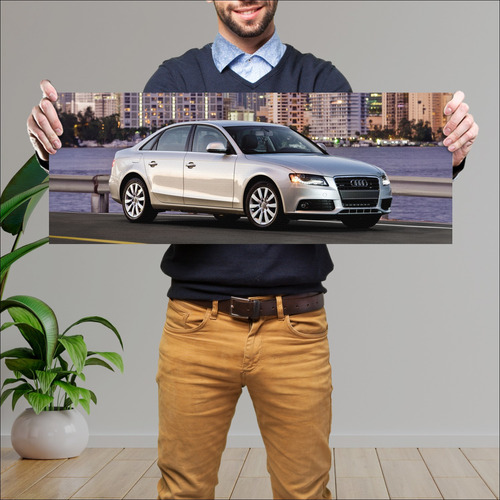 Cuadro 30x80cm Auto 2008 Audi A4 Sedan Us 86982 347