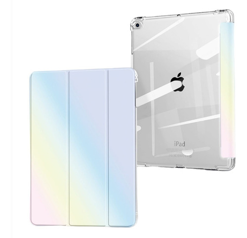 Smart Cover De Silicona + Lámina Para iPad 10.2'' 7ª/8ª/9ª G