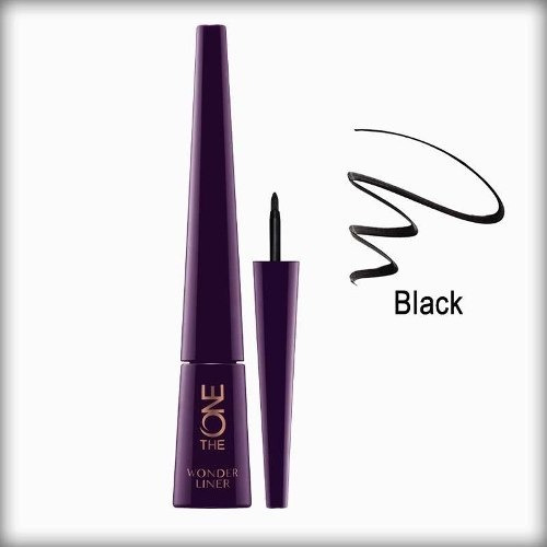 Delineador líquido Oriflame The One Wonder Liner color negro