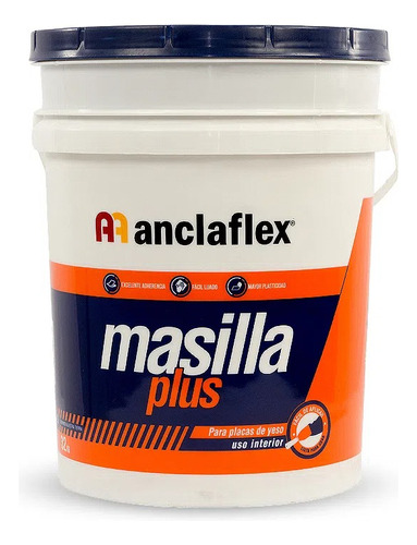 Masilla P/ Placas De Yeso Durlock Anclaflex X7kg - Gran