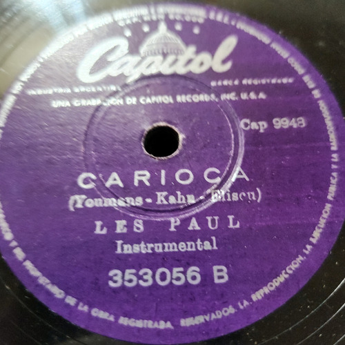 Pasta Les Paul Y Mary Ford Capitol C617