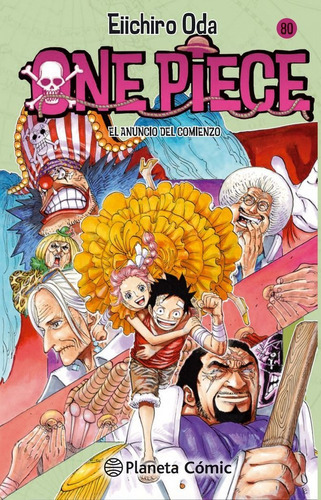 One Piece Nãâº 80, De Oda, Eiichiro. Editorial Planeta Cómic, Tapa Blanda En Español