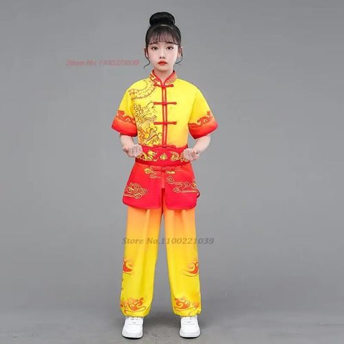 Camisa Para Niño, Disfraz De Kung-fu, Traje De Dragón Y Wush