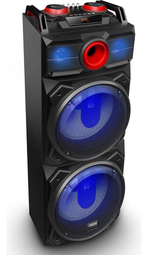 Parlante Portátil Crown Mustang Djs-1202bt Usb/bt 2000w