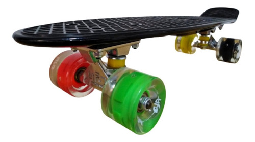 Imagen 2 de 3 de Penny Patineta Skate Negra