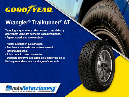 Par Llantas 275/60r20 115s Goodyear Wrangler trailrunner At