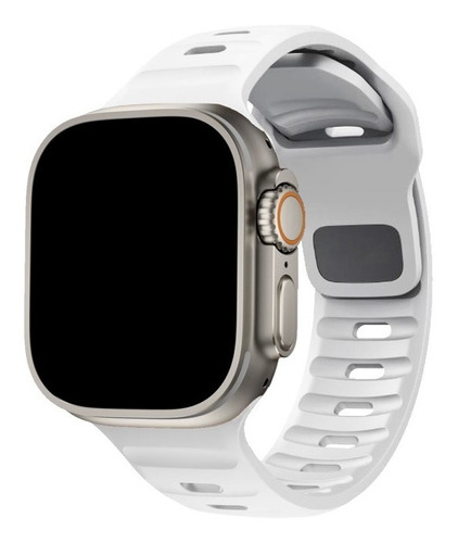 Correa / Pulsera Silicona Sport Para Apple Watch Ultra 49 Mm