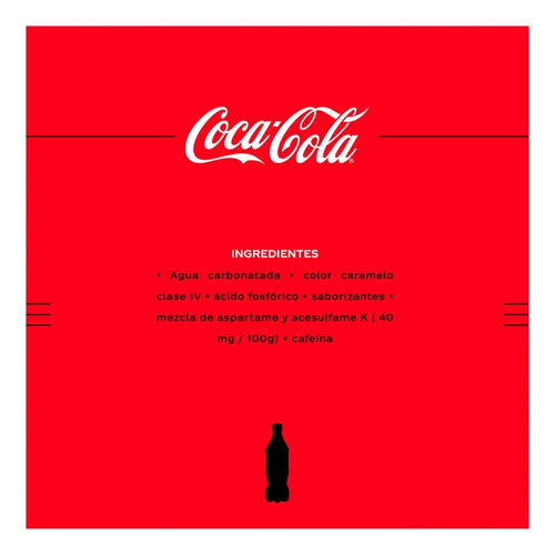 Refresco Coca Cola Light 20 Pzs De 600 Ml C/u