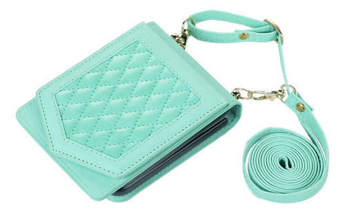 Funda De Cuero Con Soporte For Tarjetas Cruzadas For Samsu