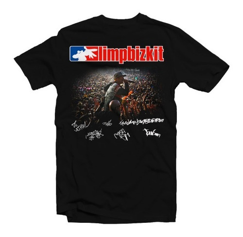 Playeras Limp Bizkit Full Color - 12 Modelos Disponibles