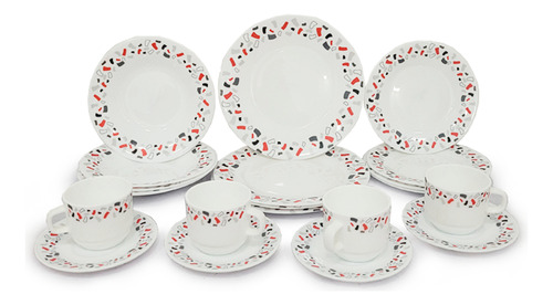 Juego De Vajilla Porcelana 20 Pz