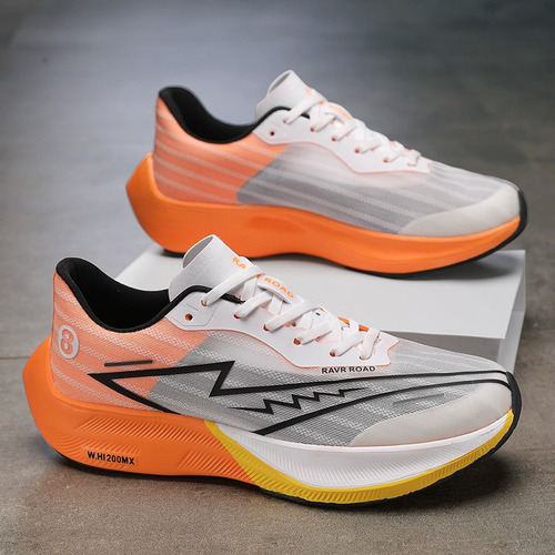 Zapatos Para Correr De Fibra De Carbono Para Parejas, Zapato