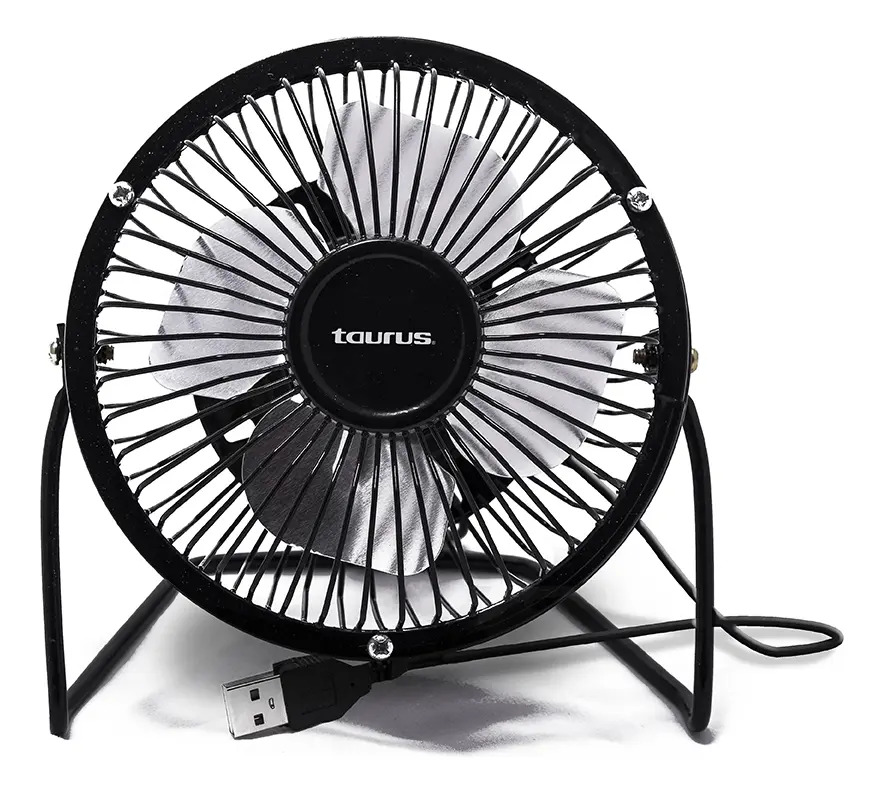 Ventilador De Escritorio Taurus Mini Fan USB 4 Pulgadas