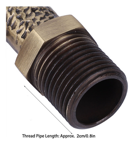 Grifo De Agua G1/2 De Latón Envejecido Para Lavar Ropa Y Bañ
