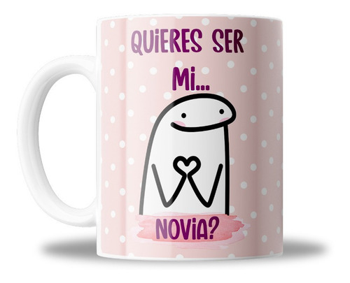 Taza De Ceramica, Flork, Quieres Ser Mi Novia?, Para Regalo