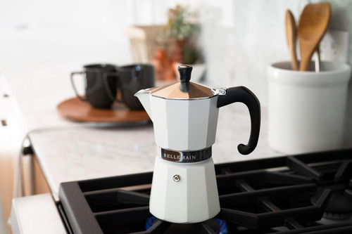 Tetera Espresso Bellemain Blanco