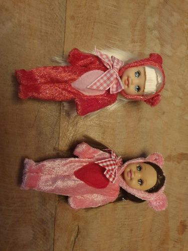 Barbie - Kellys Vermelha E Rosa Ursinho Collector