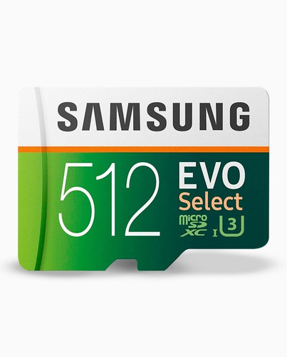 Memoria Micro Sd Samsung Evo 512gb Clase 10 