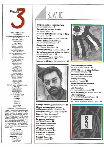 Pagina 12 3 Años 1990 Roberto Jauregui Lanata Viñas Gay (Usado)