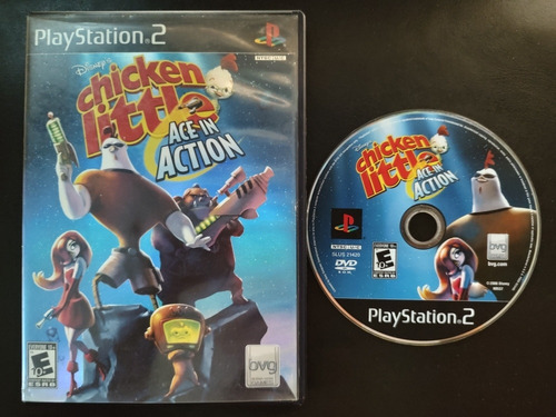 Chicken Little Ace In Action Ps2 Playstation 2 Original Físi