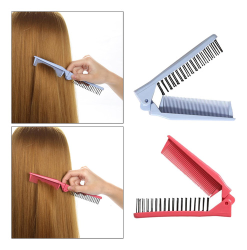 2 Uds Cepillo De Peine De Pelo Plegable Cepillo De