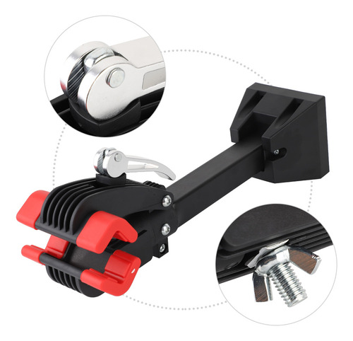 Para Práctico Soporte De Pared Para Bicicletas Montado En