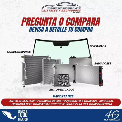 Radiador Para Compass 2017-2018-2019-2020-2021-2022