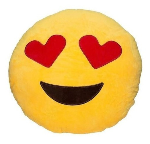 12  Emoji Almohada Redonda Emoticon Suave Cojín De Peluche P