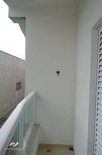 Cobertura Com 2 Dormitórios À Venda, 140 M² Por R$ 550.000 - Vila Pires - Santo André/sp - Co1023