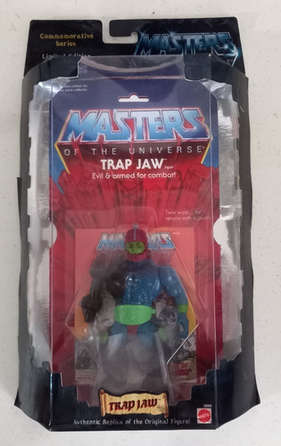 Masters Of The Universe Trap Jaw Conmemorativo Figura (Usado)