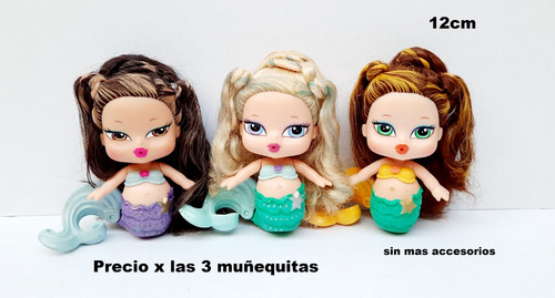 Muñecas Babyz Bratz Mermaidz