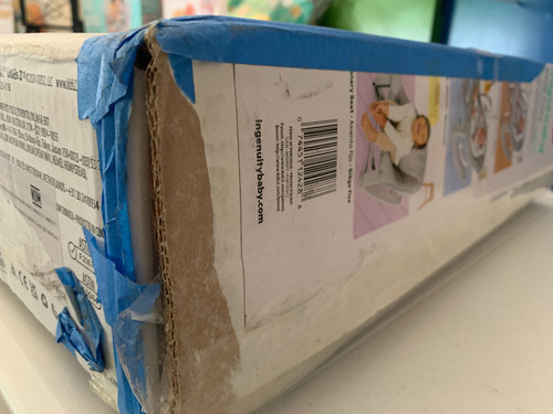 Silla Mecedora Keep Cozy Caja Dañada Gris Keep Cozy