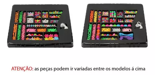 Conjunto Miçangas com Braceletes Meninas Infantil 203 peças - Bbr Taoys -  Lojas Magal