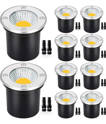 Luces De Paisaje Bajo Voltaje Led Impermeables Para Exterior