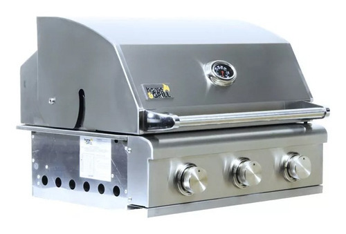 Churrasqueira A Gás Home&grill Smart Hg-3bs 3 Queimadores