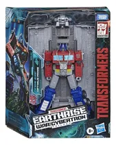 Comprar Optimus Prime Transformers War For Cybertron Earthrise Escala Líder Hasbro , Se transforma en 35 pasos, 17.78 cm.