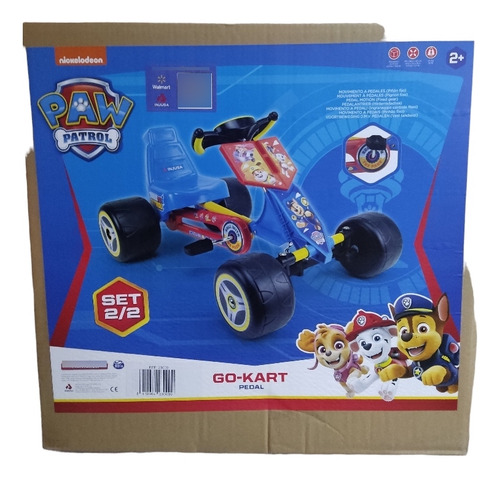 Go Kart De Pedales Paw Patrol Injusa 