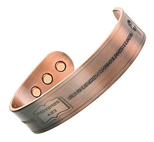 Ra De Puño - Proverbs 4:23 Guidance Brazalete Magnético De C