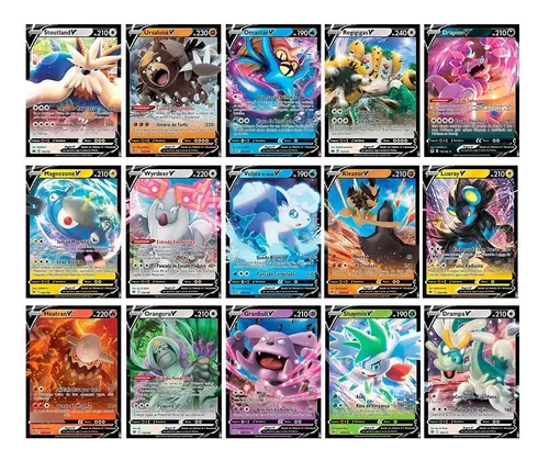 10 Cartas Pokemon V Ultra Rara Original Em Português Copag