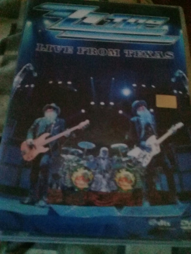 Dvd Como Nuevo Z Z Top Live From Texas 